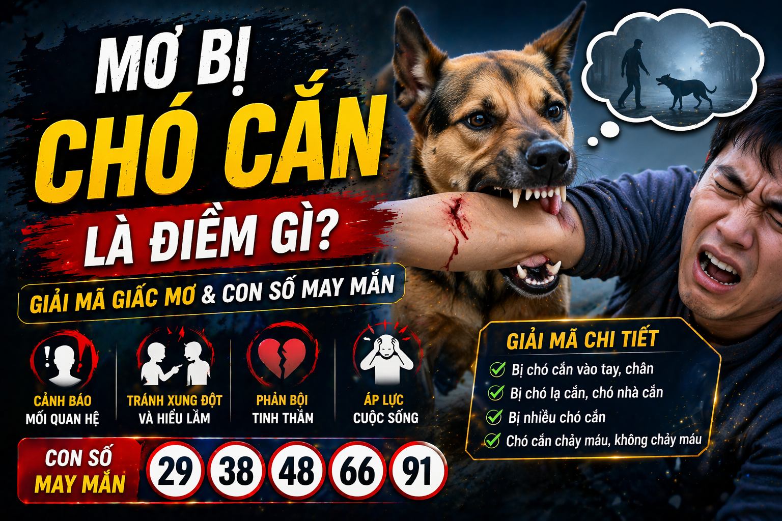 Mơ bị chó cắn