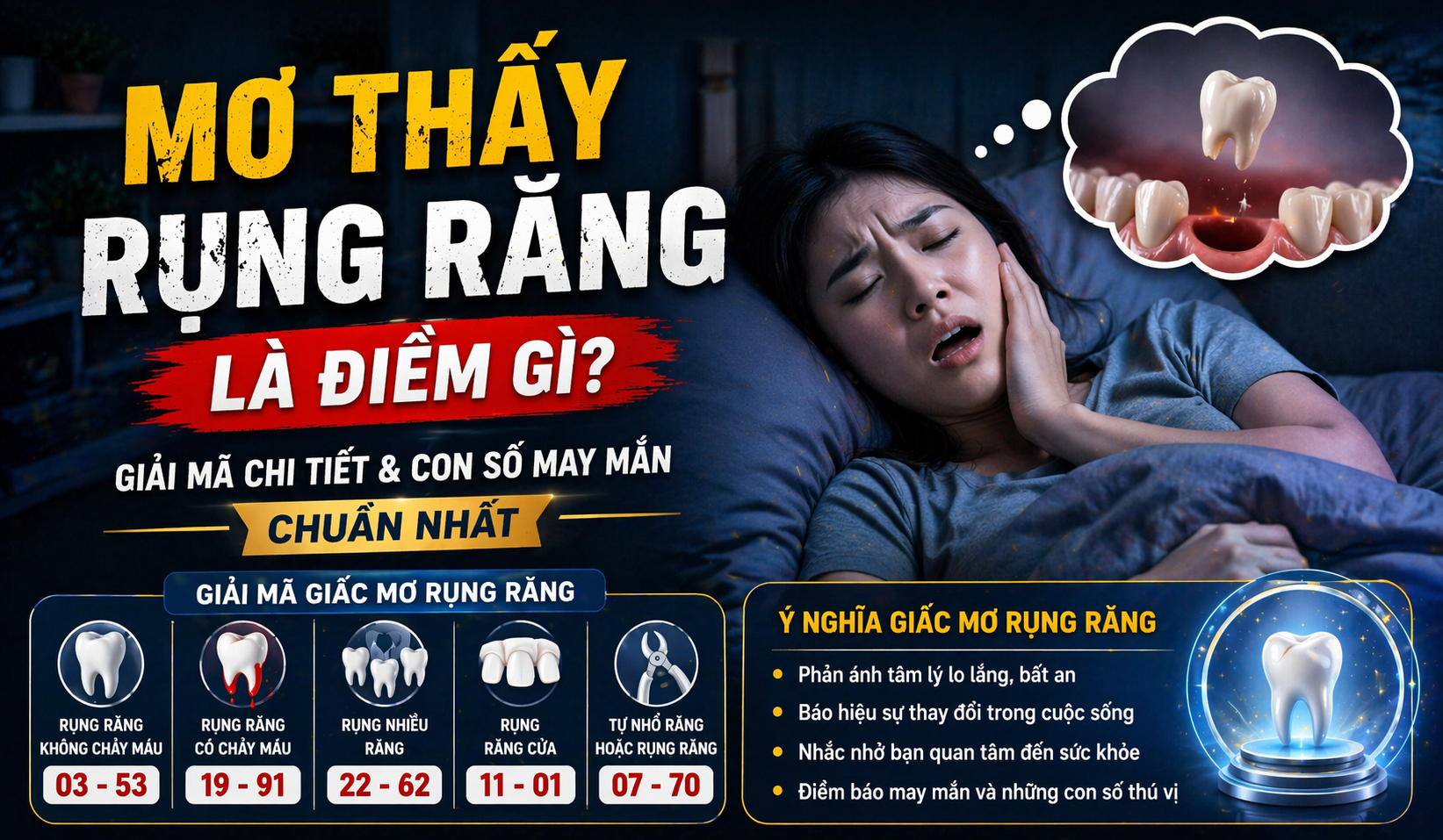 mơ bị rụng răng
